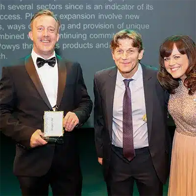 Small Business Award Dragon UAV Tourism Innovation Award drones Wales