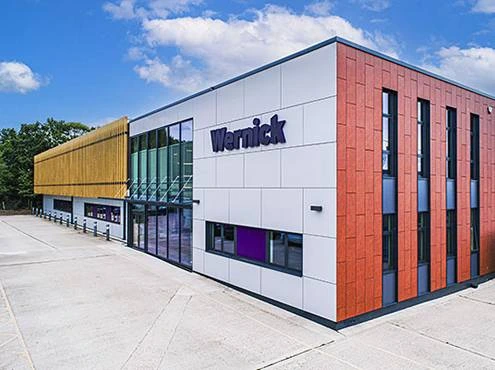 Wernick Head Office Drone Photo